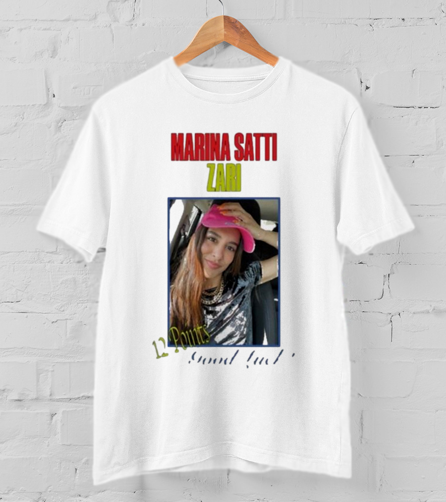 MARINA SATTI ZARI 12 Points Sound Good T-Shirt