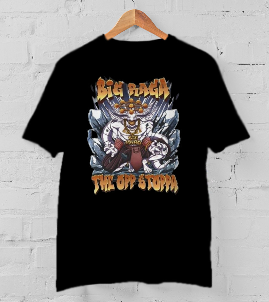 Big Raga The Opp Stoppa Warrior Character T-Shirt