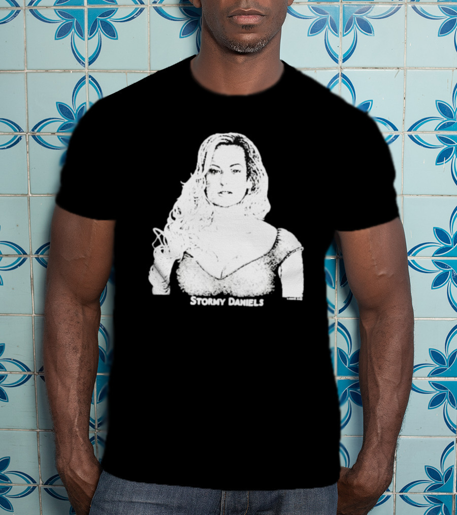 Stormy Daniels Monochrome T-Shirt