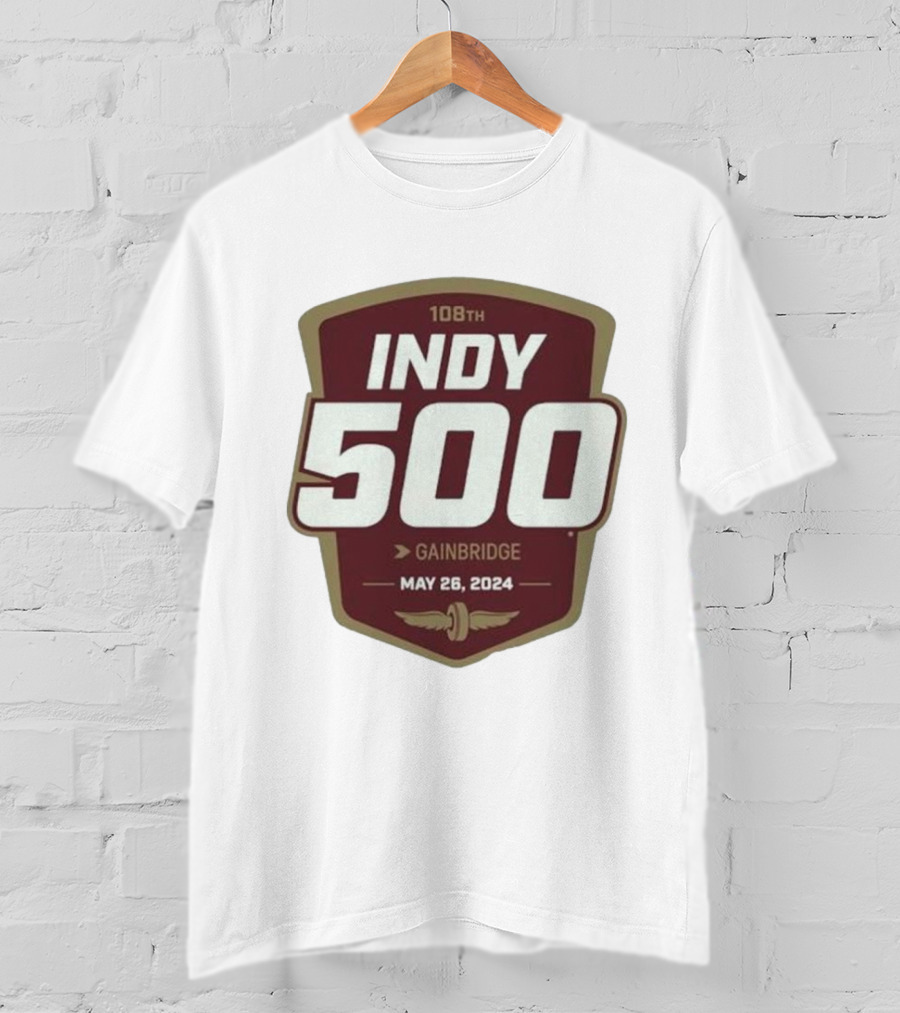 108th Indy 500 Gainbridge May 26 T-Shirt