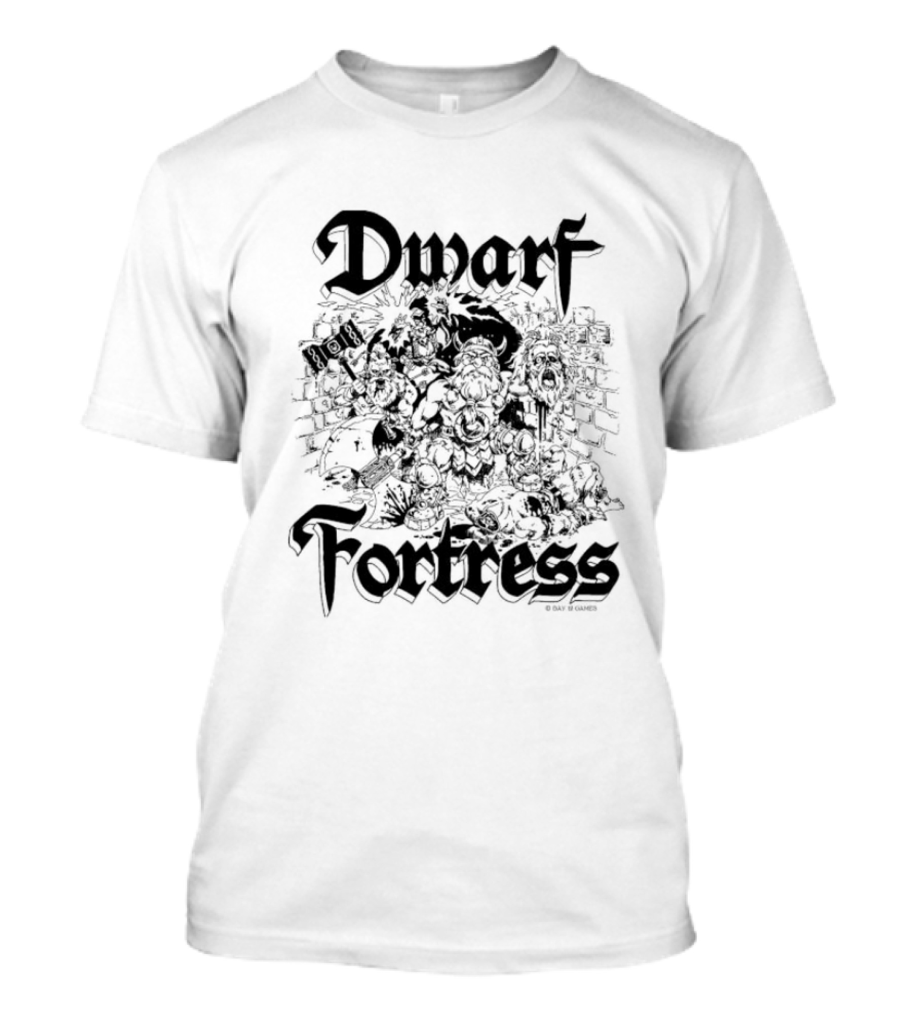 Dwarf Fortress Necromancer’s Tower Bay 12 Games T-Shirt