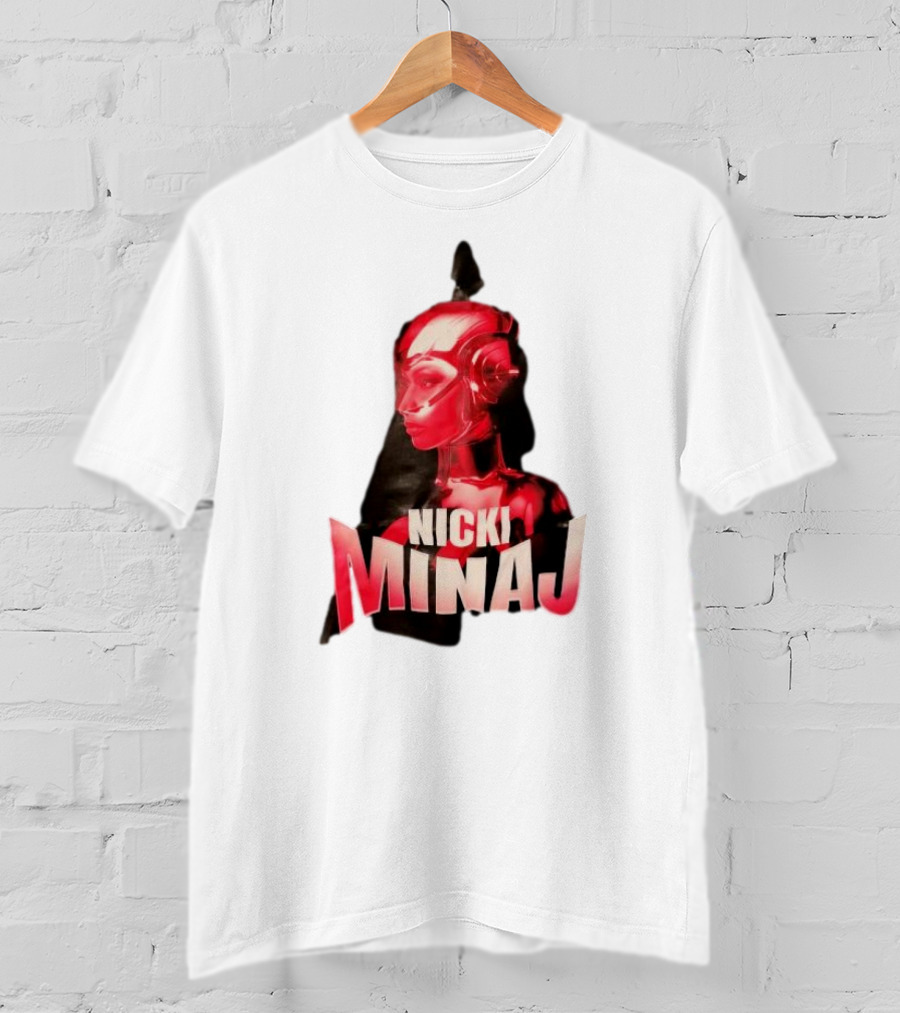 Nicki Minaj Red Robot Futuristic T-Shirt