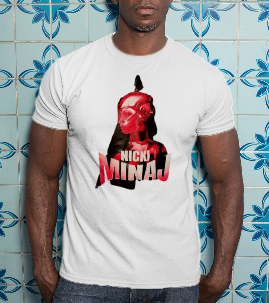 Nicki Minaj Red Robot Futuristic T-Shirt