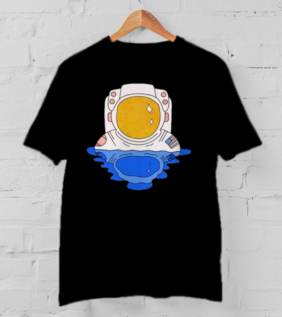 SciShow Buoyancy Lab Astronaut Floating In Water T-Shirt