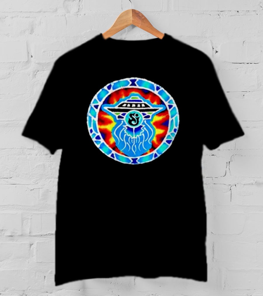 The String Cheese Incident Subterranean Vision UFO Psychedelic Mandala T-Shirt