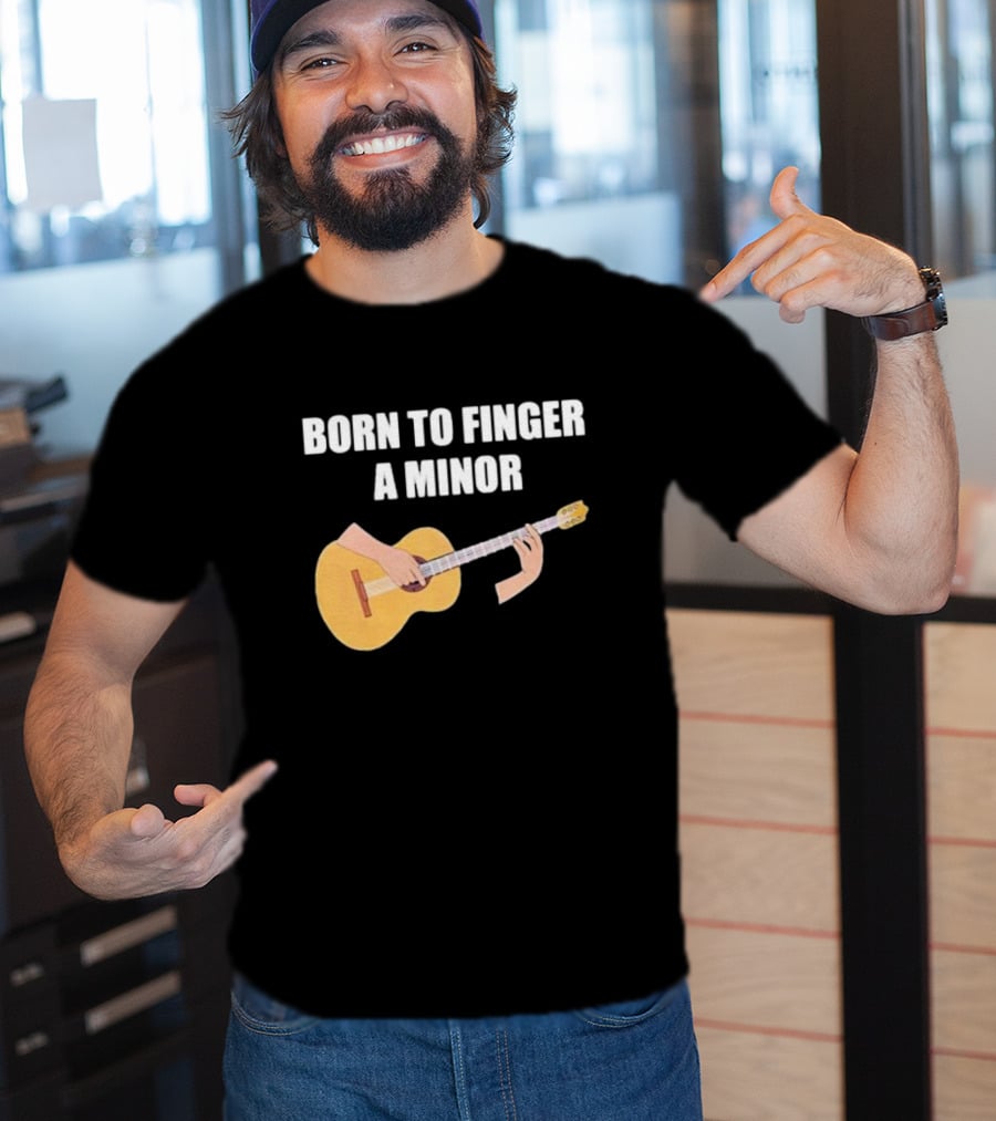 Born To Play A Minor Guitar Chord T-Shirt