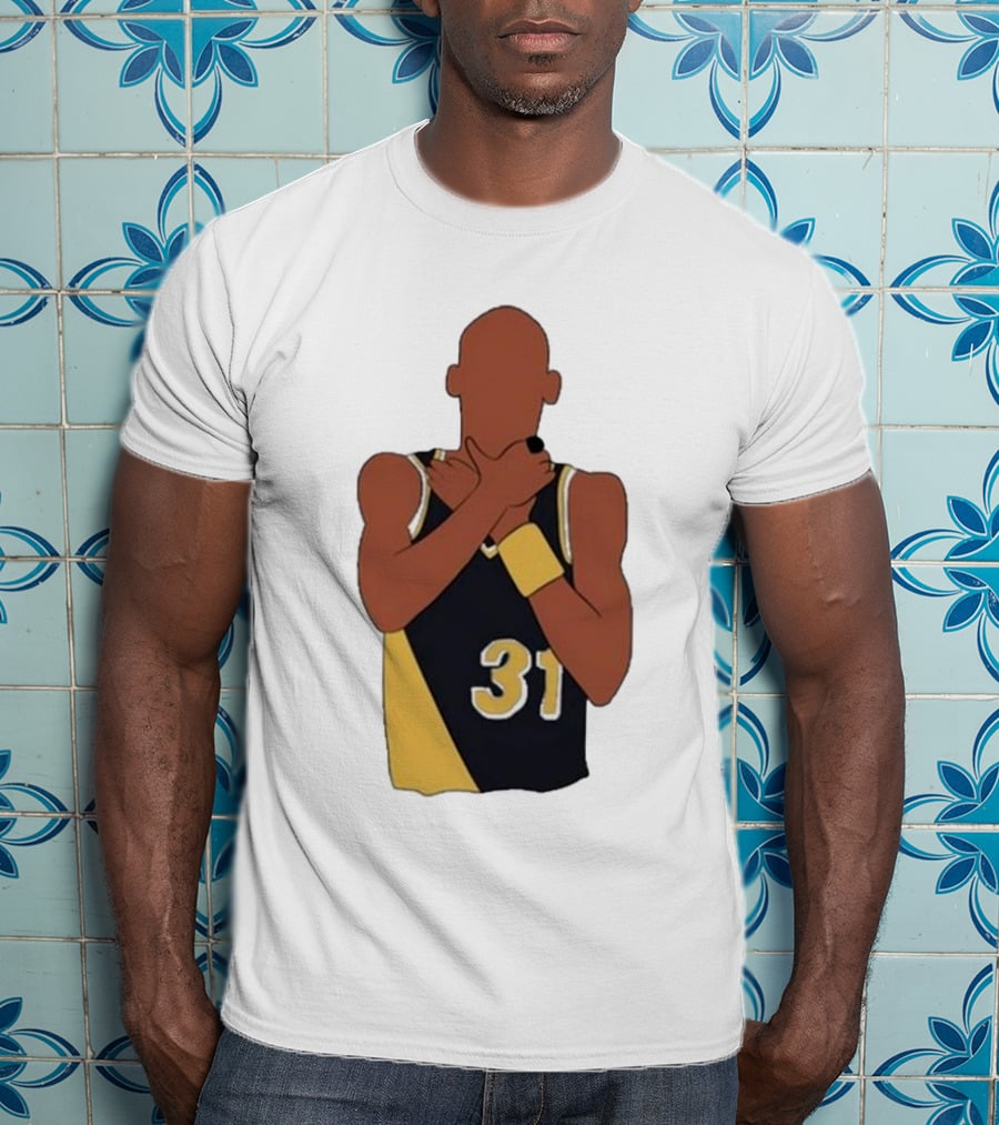 Candace Parker Reggie Miller 31 Gesture Basketball Fan T-Shirt