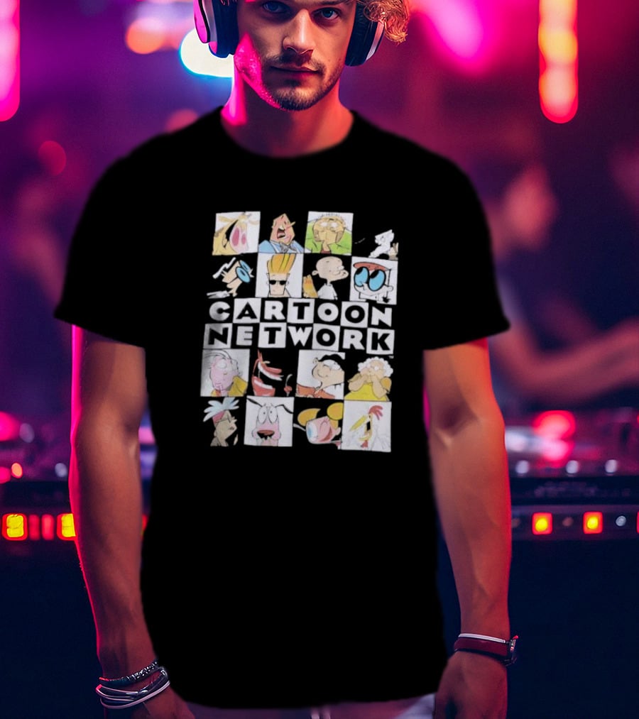 Cartoon Network Characters Compilation Images T-Shirt