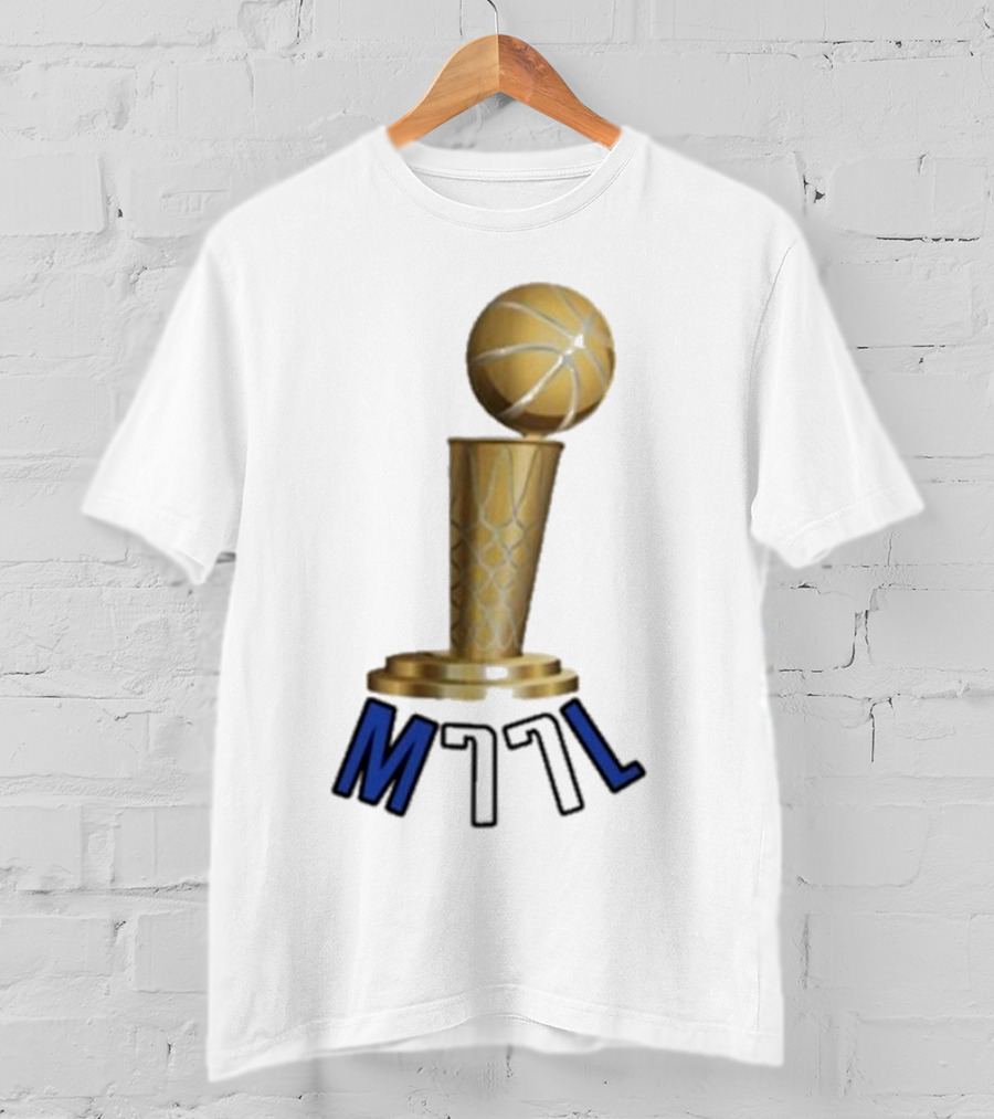 Dallas Mavericks Luka Doncic 77 M77l Basketball Trophy T-Shirt