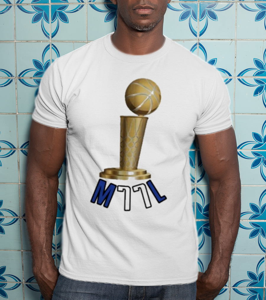 Dallas Mavericks Luka Doncic 77 M77l Basketball Trophy T-Shirt