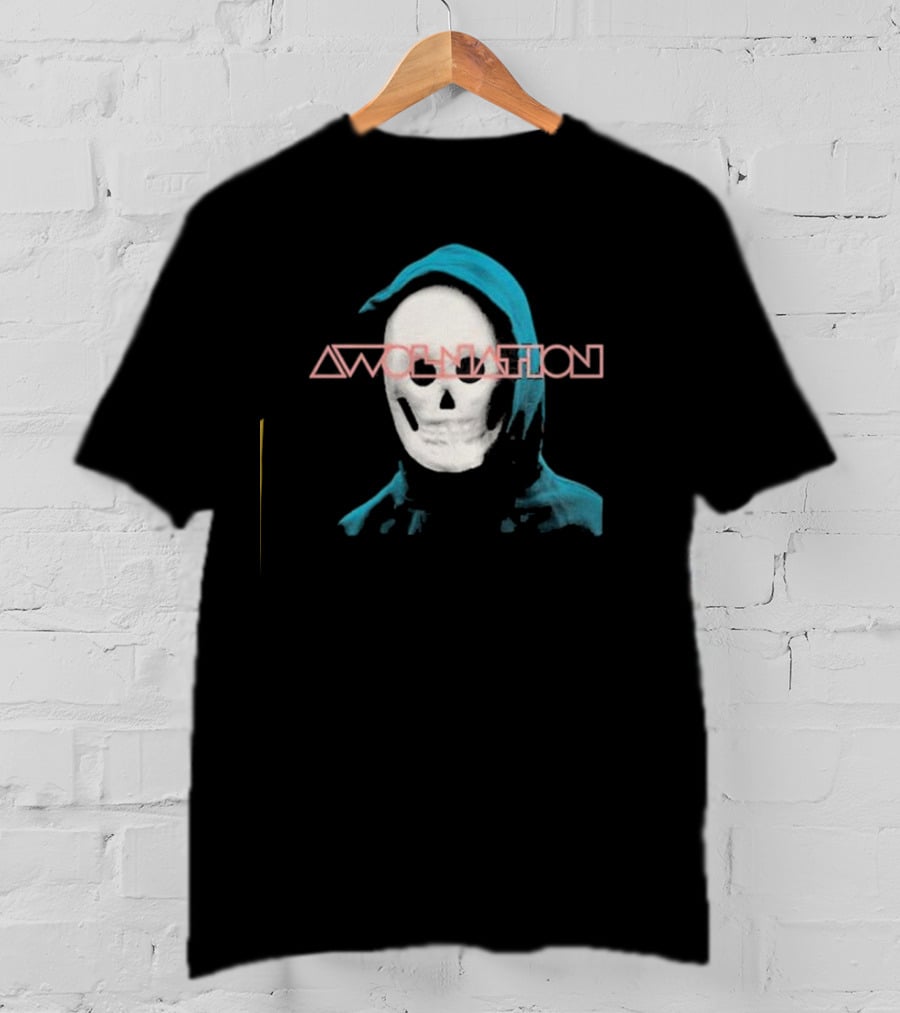 Awolnation Skull Mask T-Shirt