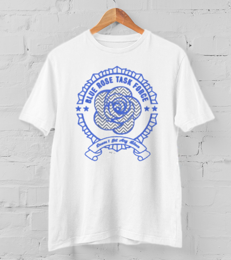 Blue Rose Task Force Twin Peaks Don't Get Any Bluer T-Shirt