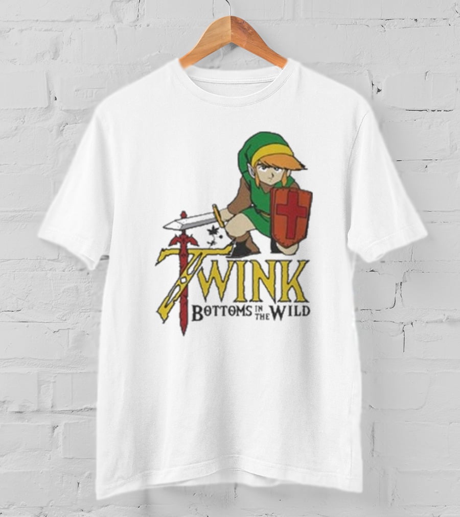 Twink Bottoms In The Wild Legend Of Zelda T-Shirt