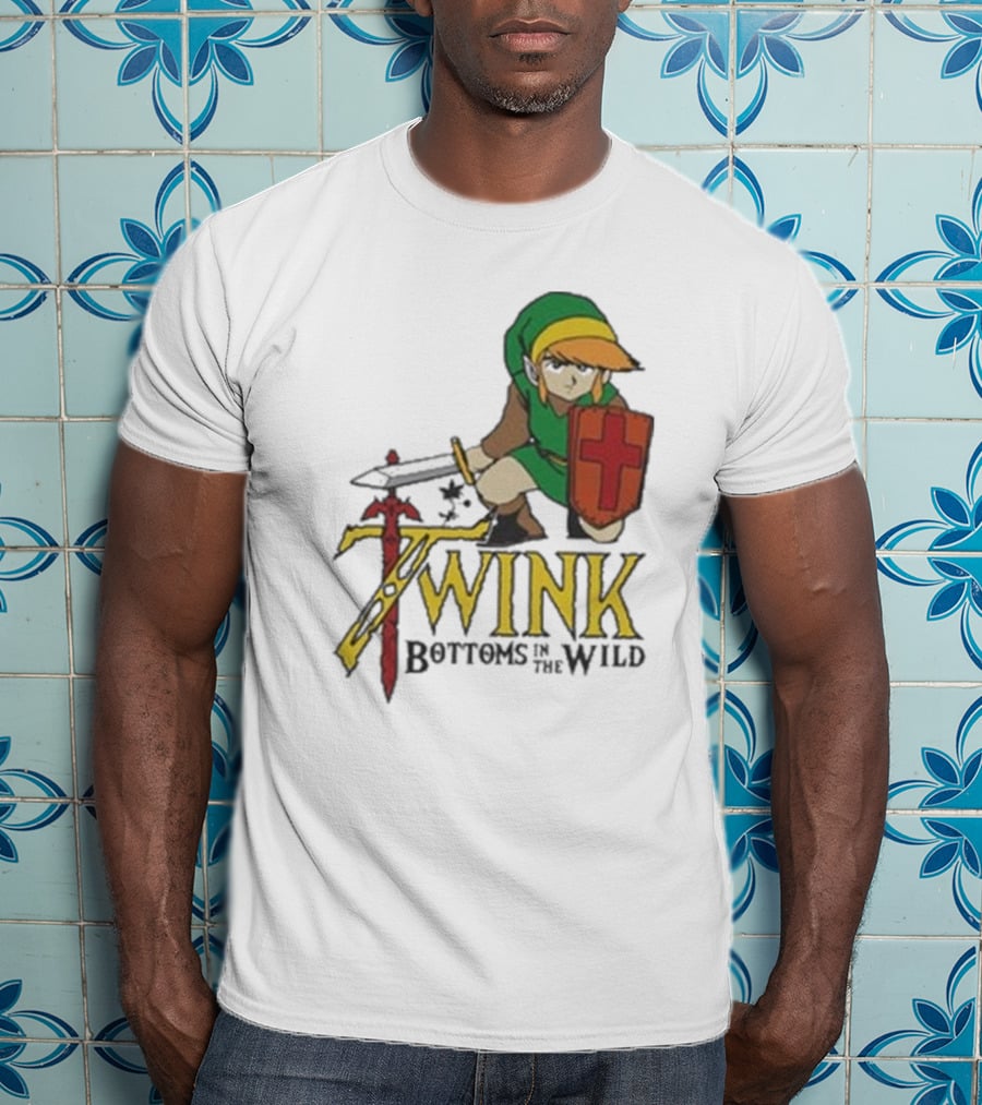 Twink Bottoms In The Wild Legend Of Zelda T-Shirt