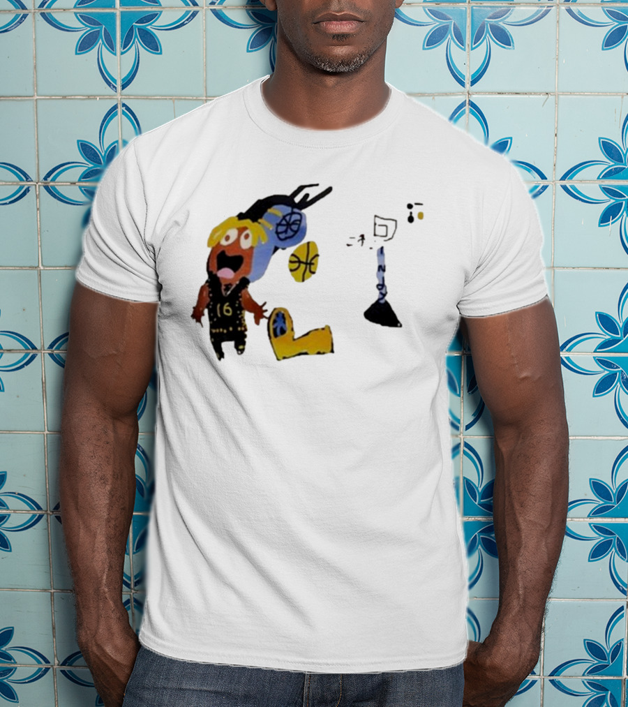 Tyrese Haliburton James Johnson Son Basketball Cartoon T-Shirt