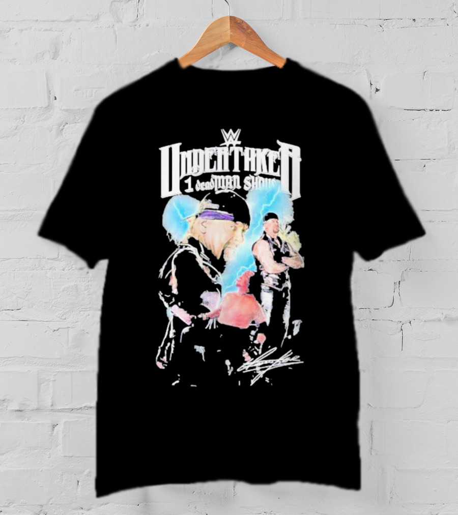 WWE Undertaker 1 Deadman Show Fan Art With Signature T-Shirt