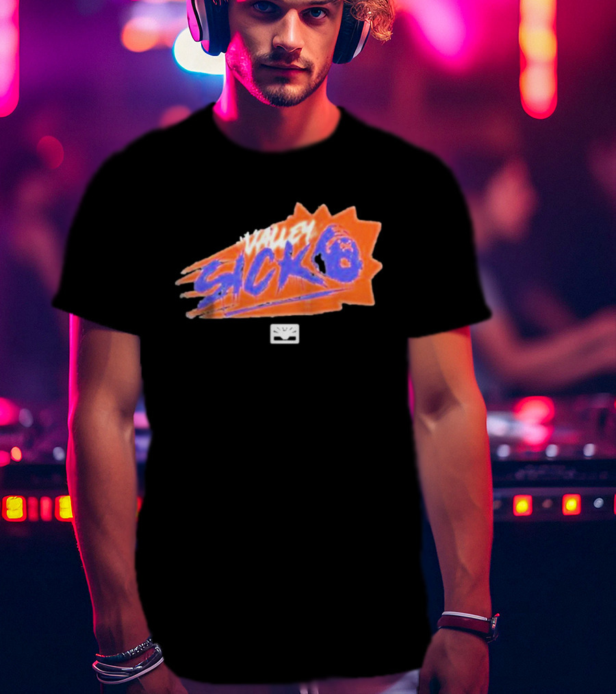 Valley Sicko Purple Starburst T-Shirt
