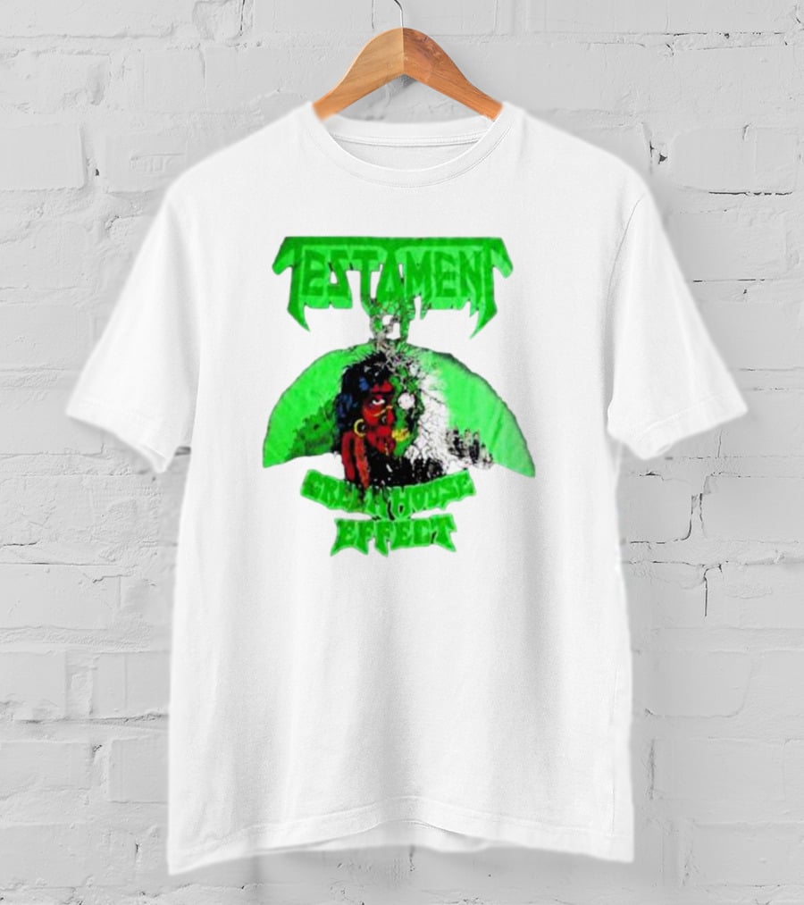 TESTAMENT Greenhouse Effect 1989 T-Shirt