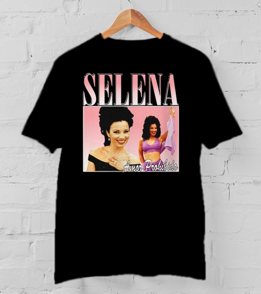 SELENA Amor Prohibido Vintage Style Retro Fashion T-Shirt