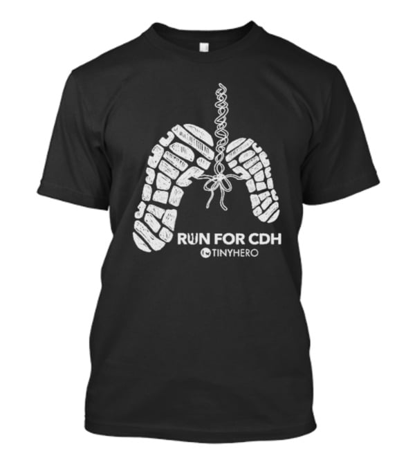 Run For CDH TinyHero Virtual Walk Run Bike Georgia T-Shirt