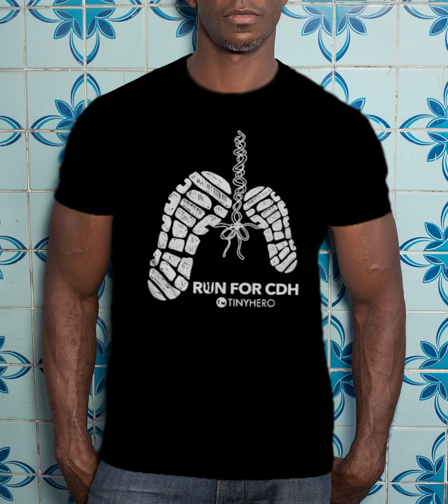 Run For CDH TinyHero Virtual Walk Run Bike Georgia T-Shirt