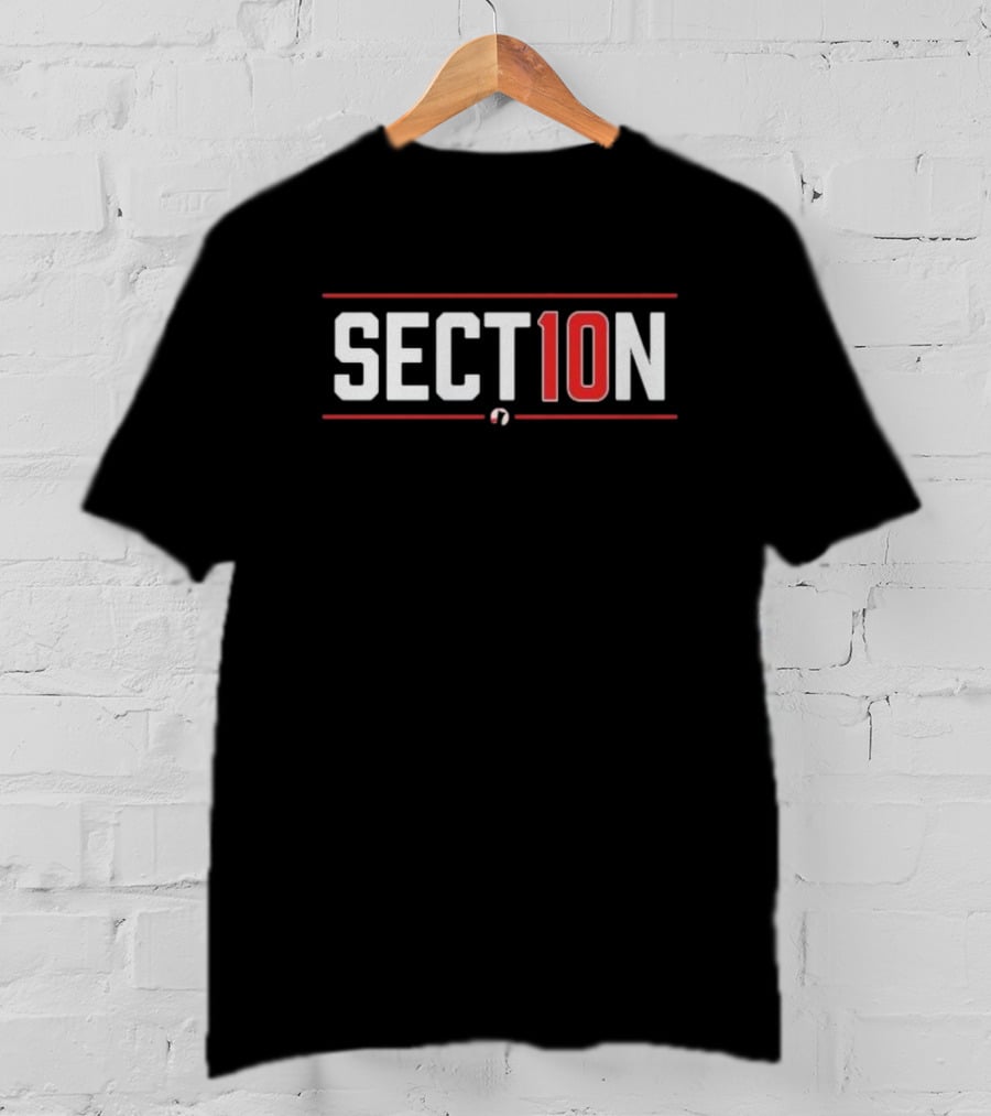 SECT10N Wordmark Baseball T-Shirt