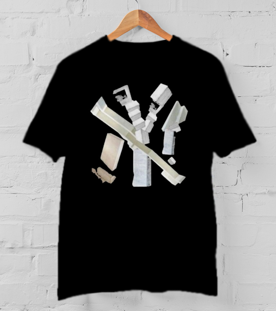 New York Bricks Urban Abstraction Iconic T-Shirt