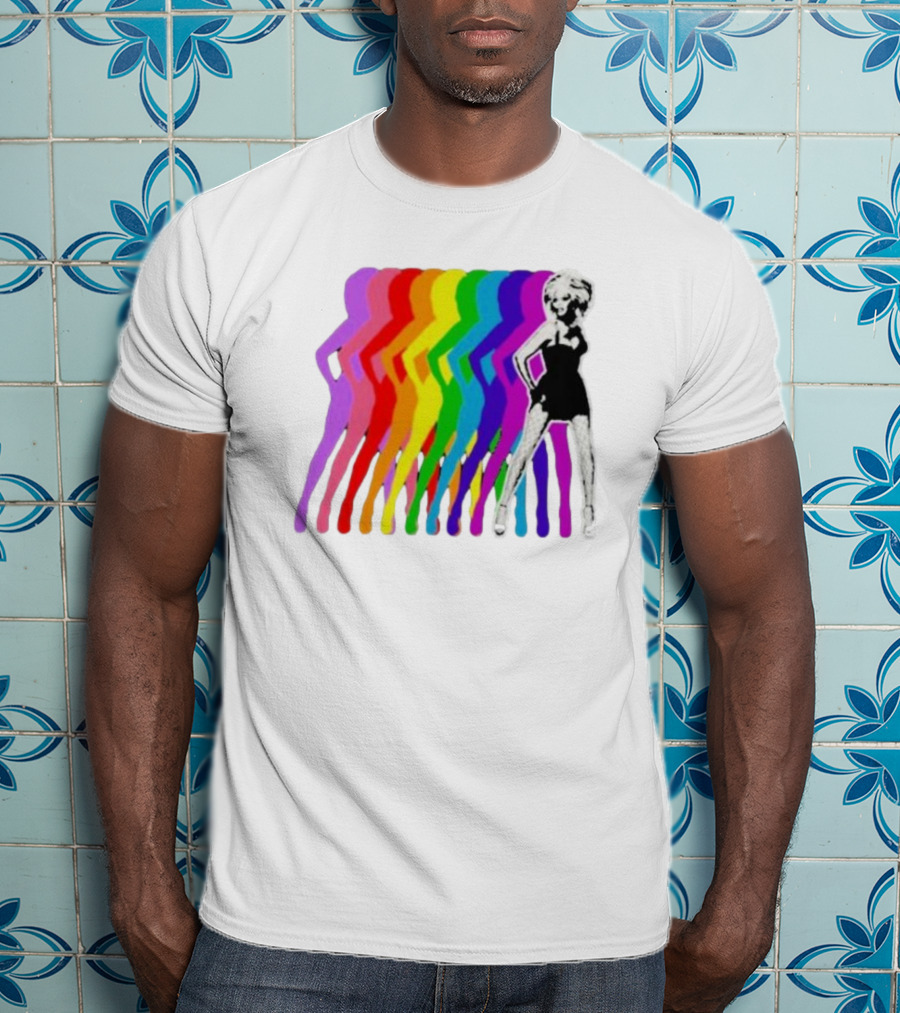 Rupaul Rainbow Pride Shadow T-Shirt