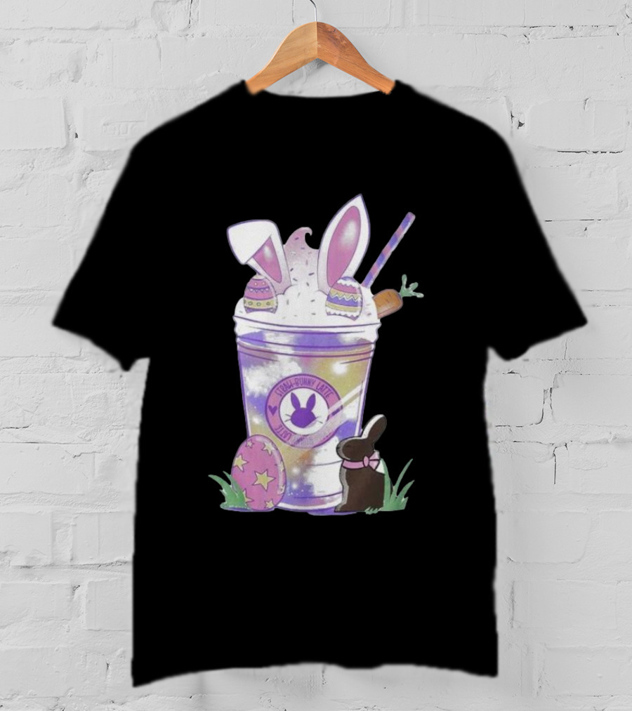 Easter Bunny Love Chocolate Cotton Candy Cup With Eggs T-Shirt