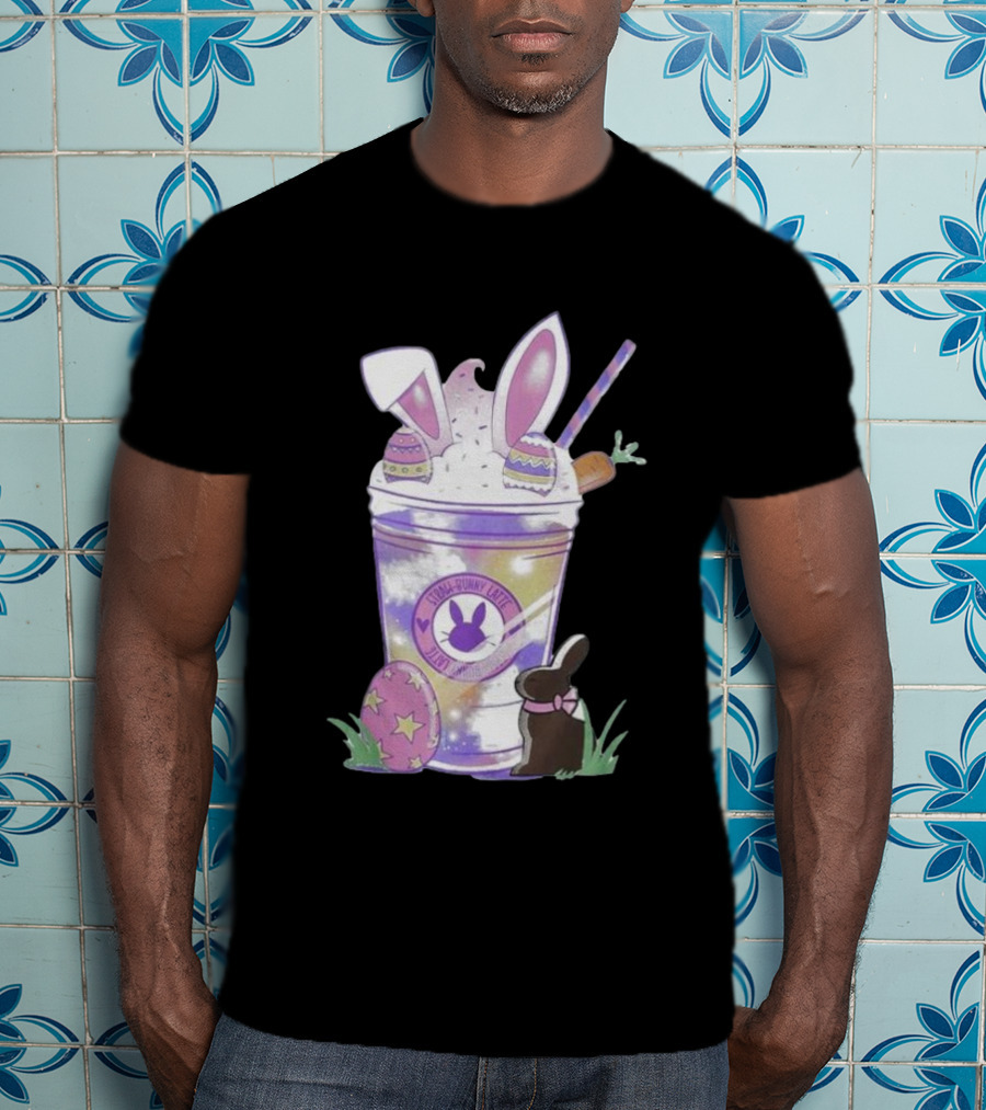 Easter Bunny Love Chocolate Cotton Candy Cup With Eggs T-Shirt