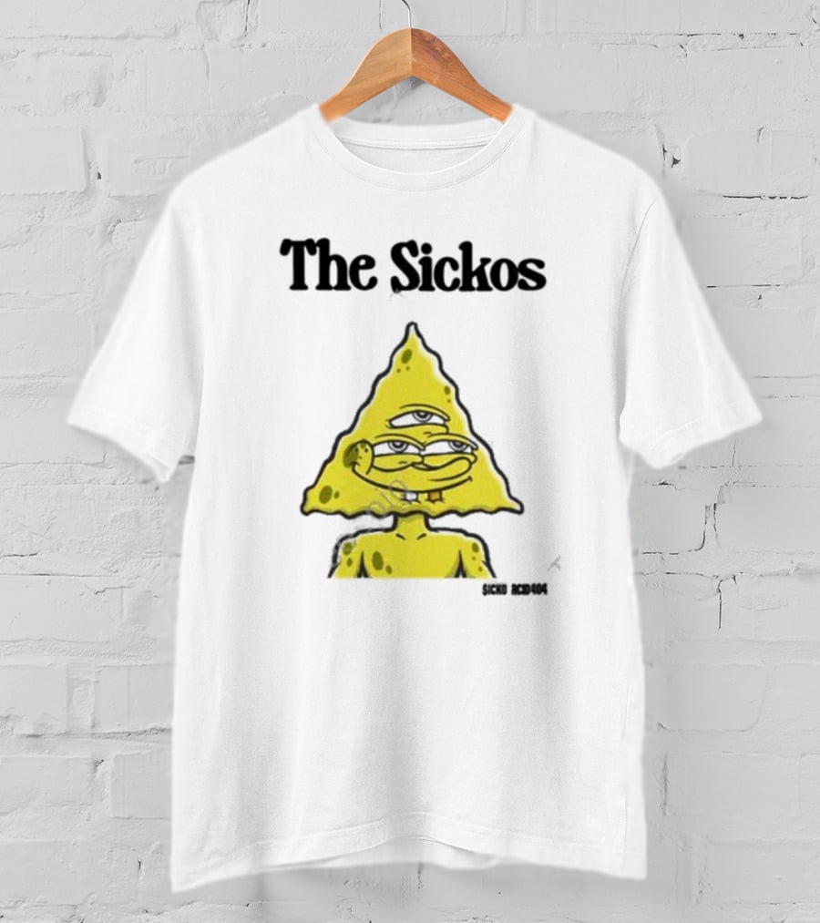 The Sickos Sponge Triangle Character T-Shirt
