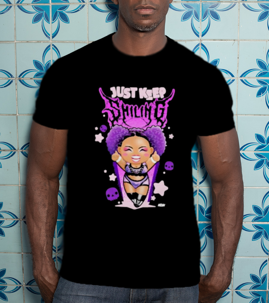 Just Keep Smiling Willow Nightingale Chibi T-Shirt