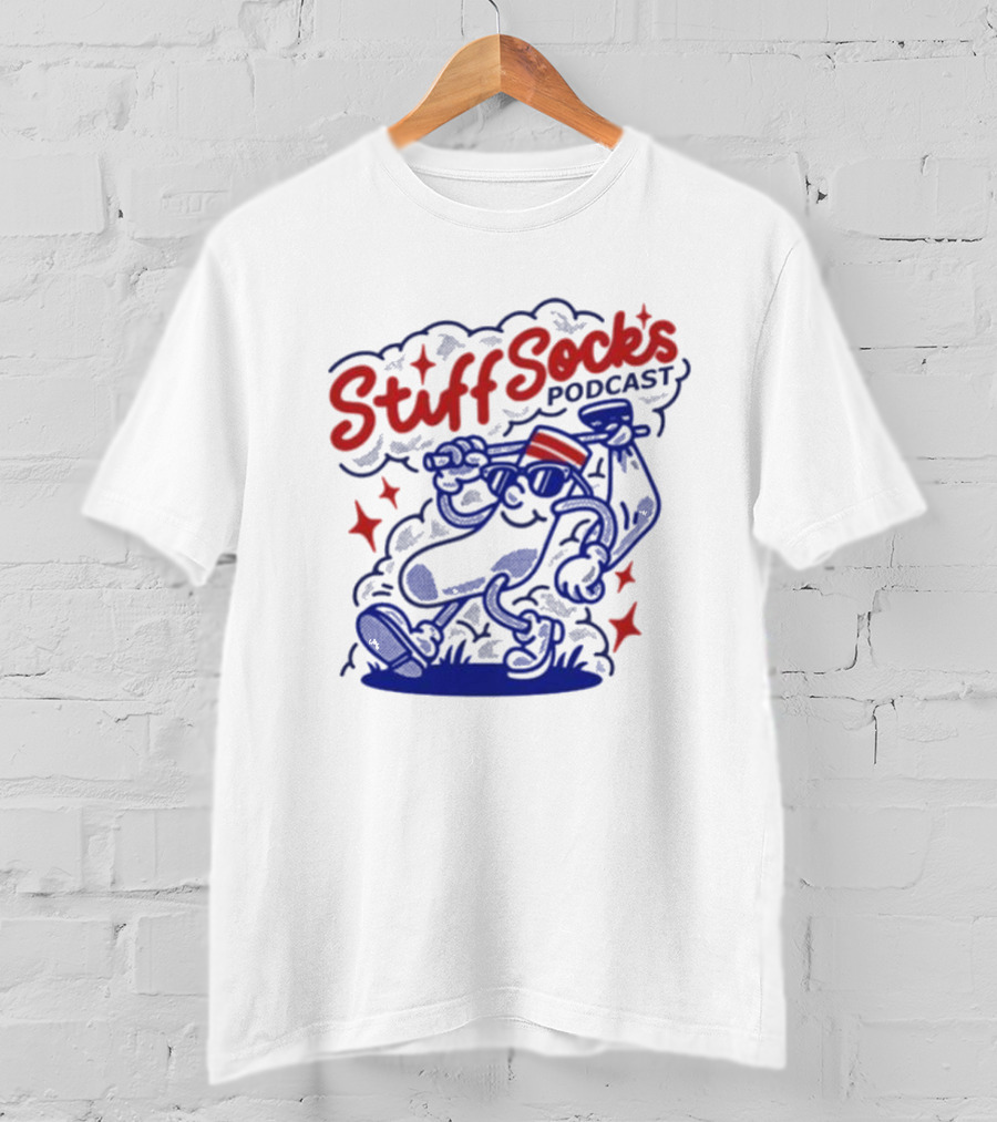 Stiff Socks Podcast Walkin Sock Store T-Shirt