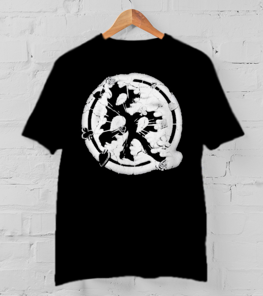 Adin Ross Roulette Brand Risk Playing Card Symbols T-Shirt