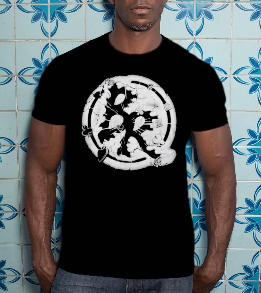 Adin Ross Roulette Brand Risk Playing Card Symbols T-Shirt