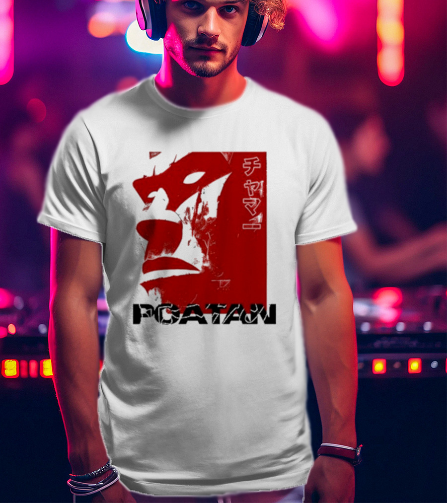 Alex Pereira Poatan Red Mask T-Shirt