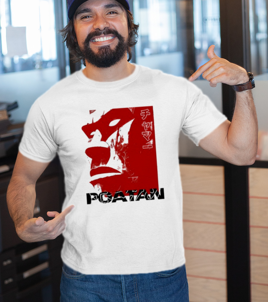 Alex Pereira Poatan Red Mask T-Shirt