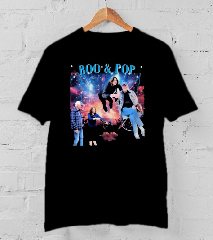 BOO AND POP Cosmic Adventure Family Fun T-Shirt