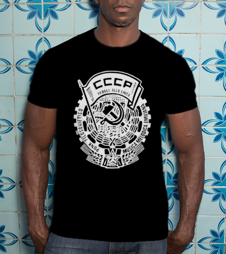 CCCP Fedeli Alla Linea PUNK FILOSOVIETICO MUSICA MELODICA EMILIANA T-Shirt