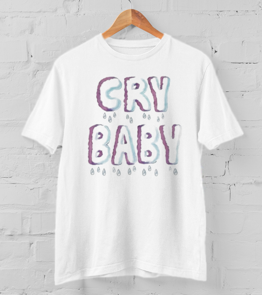 Melanie Martinez Cry Baby Raindrop Clouds T-Shirt