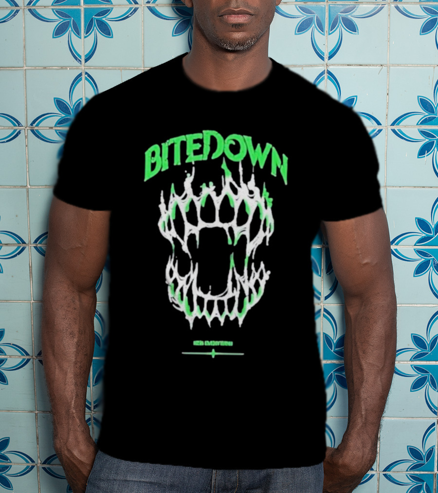 Bite Down Toxic Ryanmiw Grim Embrace T-Shirt