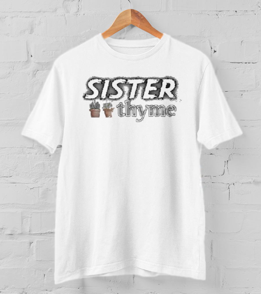 Sister Thyme Plant Pot Duo T-Shirt