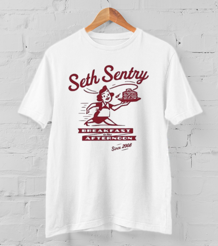 Seth Sentry Breakfast Afternoon Since 2008 T-Shirt