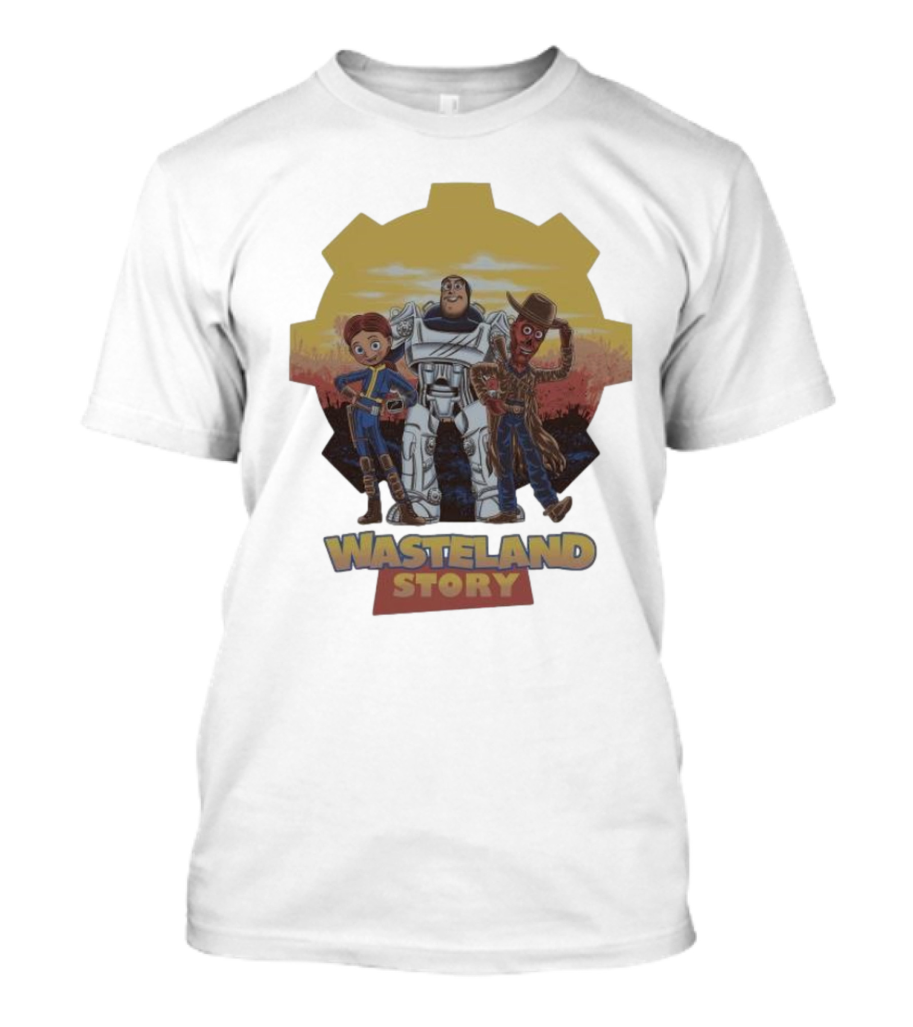 Wasteland Story Cooper Howard Lucy Fallout Shelter T-Shirt