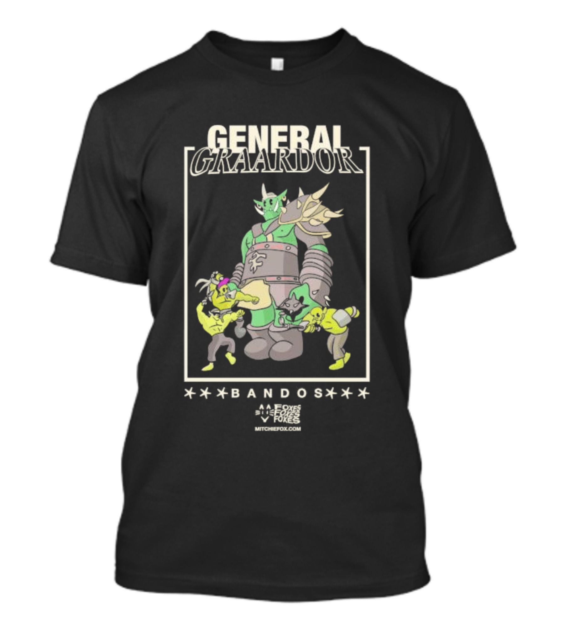 General Graardor Bandos RuneScape Character By Mitcherfox Foxes Foxes T-Shirt