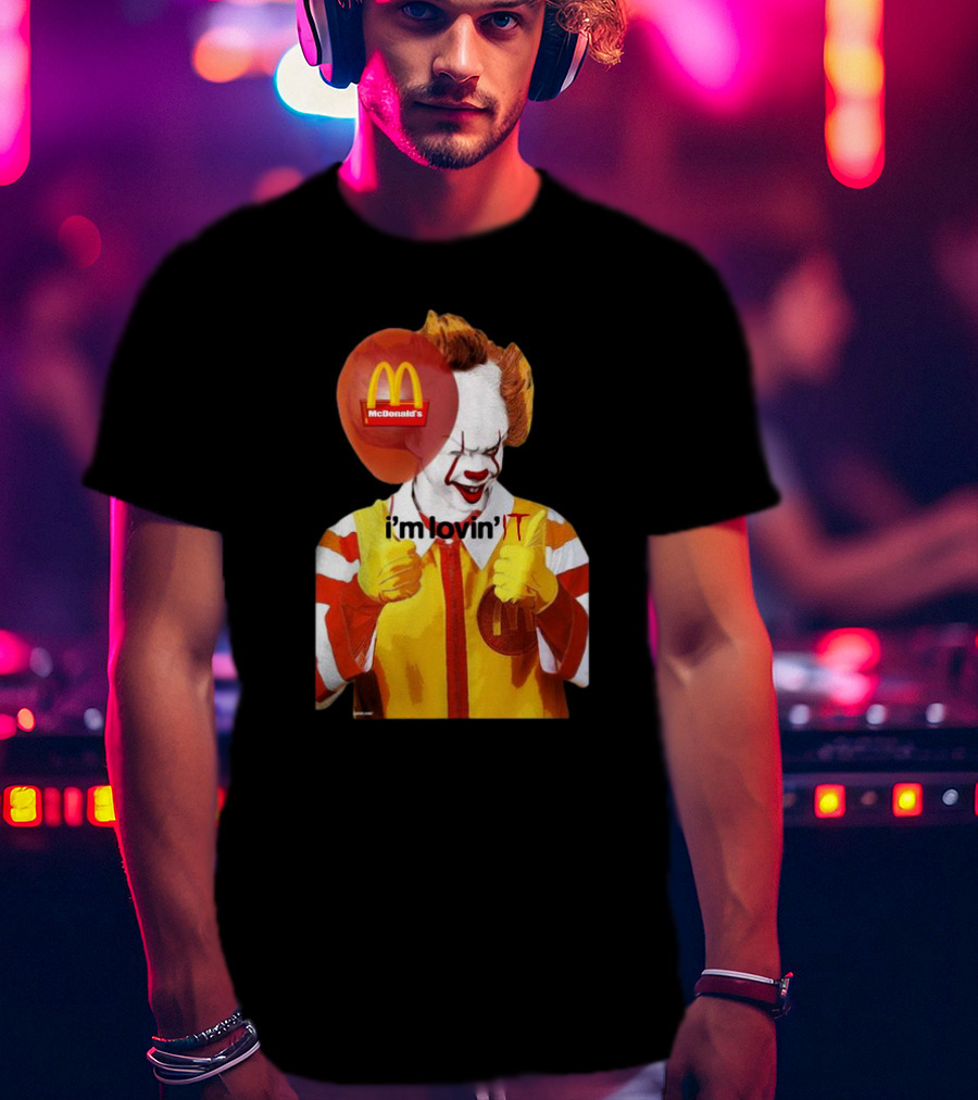 Pennywise McDonald’s I’m Lovin’ IT Balloon T-Shirt