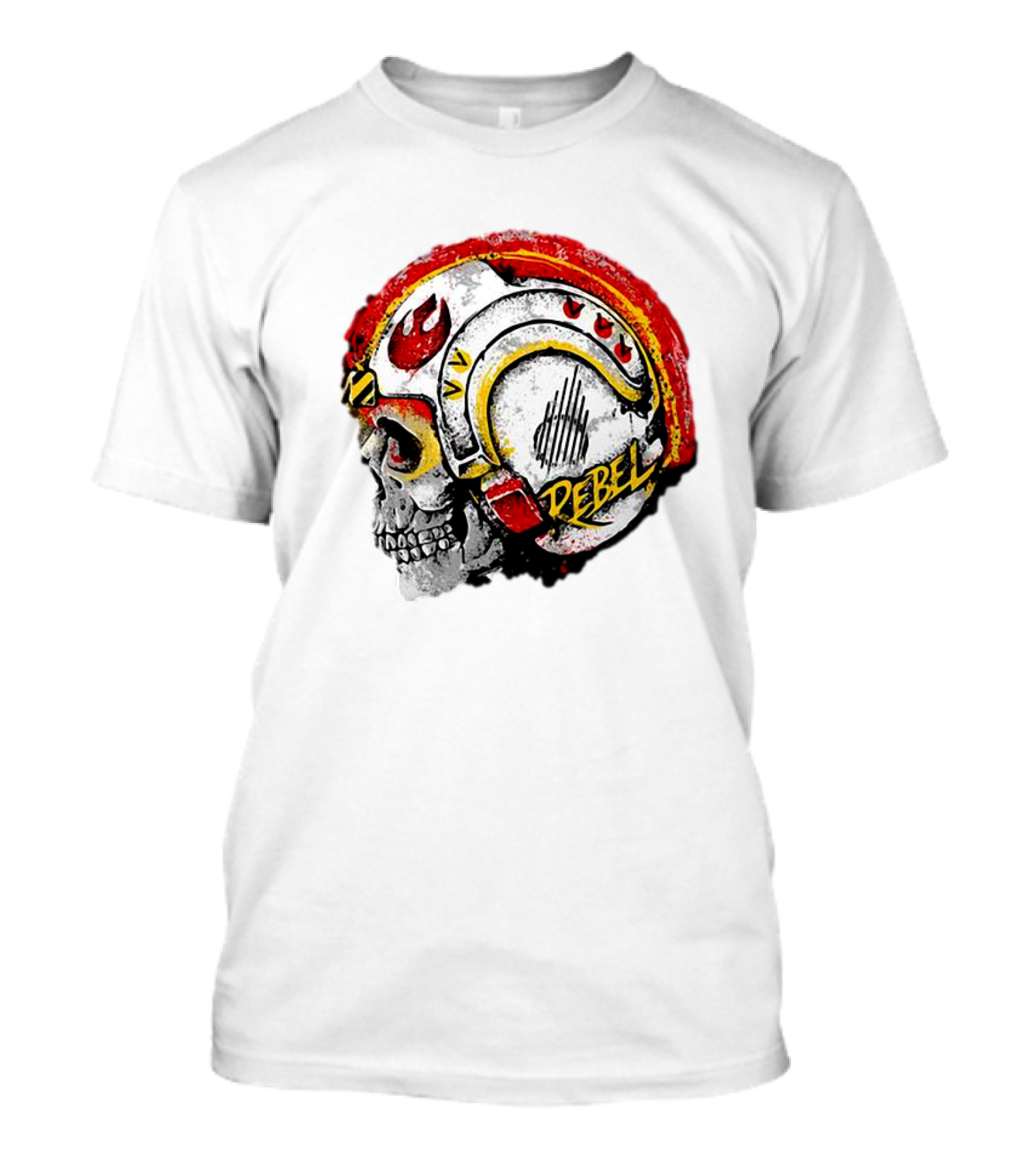 Star Wars Rebel Skull Helmet T-Shirt