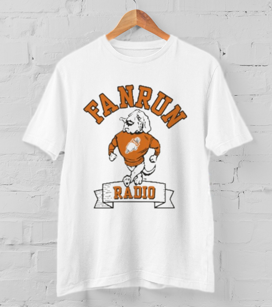 Fanrun Radio Smokey Cream Mascot T-Shirt