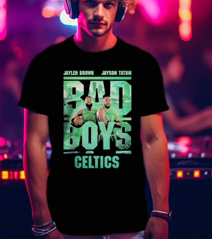 Jaylen Brown Jayson Tatum Bad Boys Celtics T-Shirt