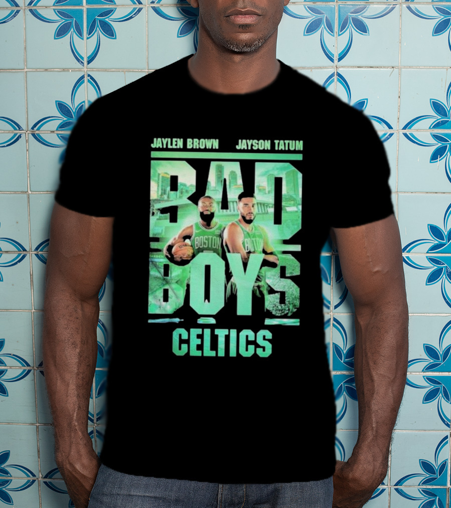 Jaylen Brown Jayson Tatum Bad Boys Celtics T-Shirt